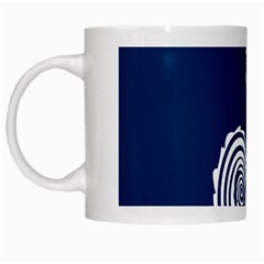 Coral Life Sea Water Blue Fish Star White Mugs by Mariart