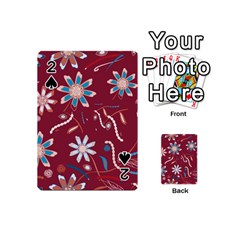 Floral Seamless Pattern Vector Playing Cards 54 (mini)  by Nexatart