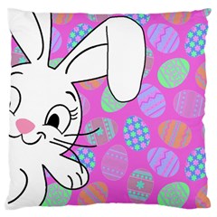 Easter Bunny  Standard Flano Cushion Case (two Sides) by Valentinaart