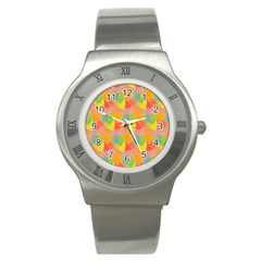 Birthday Balloons Stainless Steel Watch by Nexatart