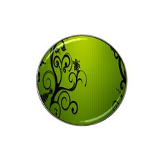 Illustration Wallpaper Barbusak Leaf Green Hat Clip Ball Marker (4 Pack) by Mariart