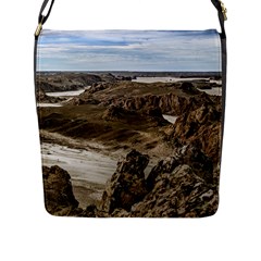 Miradores De Darwin, Santa Cruz Argentina Flap Messenger Bag (l)  by dflcprints