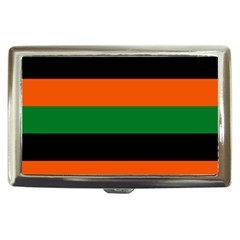 Color Green Orange Black Cigarette Money Cases by Mariart