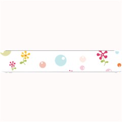 Flower Floral Star Balloon Bubble Small Bar Mats by Mariart