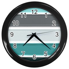 Blues Wall Clocks (black) by mugebasakart