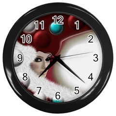 Carnaval Wall Clocks (black) by mugebasakart