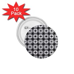 Geometric Modern Baroque Pattern 1 75  Buttons (10 Pack) by dflcprints