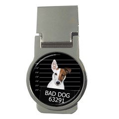 Bad Dog Money Clips (round)  by Valentinaart