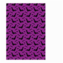 Animals Bad Black Purple Fly Small Garden Flag (two Sides) by Mariart