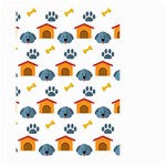 Bone House Face Dog Small Garden Flag (Two Sides) Front