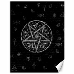 Witchcraft Symbols  Canvas 36  X 48   by Valentinaart