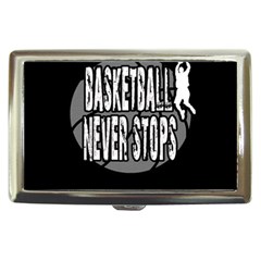 Basketball Never Stops Cigarette Money Cases by Valentinaart