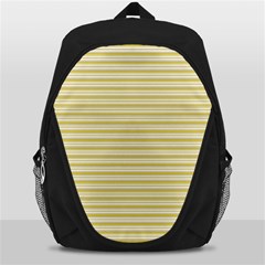 Decorative Lines Pattern Backpack Bag by Valentinaart