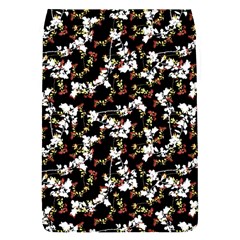 Dark Chinoiserie Floral Collage Pattern Flap Covers (s)  by dflcprints