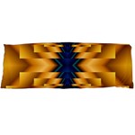 Plaid Blue Gold Wave Chevron Body Pillow Case (Dakimakura) Body Pillow Case