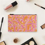 Abc Graffiti Cosmetic Bag (Small)  Front