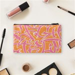 Abc Graffiti Cosmetic Bag (Small)  Back