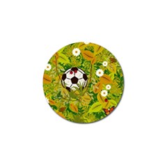 Ball On Forest Floor Golf Ball Marker (10 Pack) by linceazul