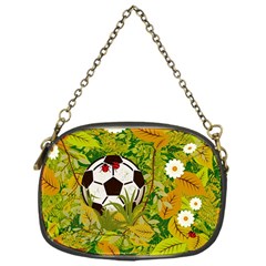 Ball On Forest Floor Chain Purses (one Side)  by linceazul