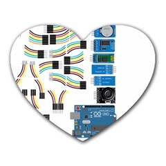 Arduino Arduino Uno Electronic Heart Mousepads by Nexatart