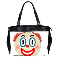 Clown Funny Make Up Whatsapp Office Handbags (2 Sides)  by Nexatart