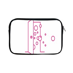 Deep Clean Bubbel Door Pink Polka Circle Apple Ipad Mini Zipper Cases by Mariart