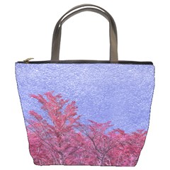 Fantasy Landscape Theme Poster Bucket Bags by dflcprints