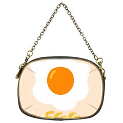 Egg Eating Chicken Omelette Food Chain Purses (one Side)  by Nexatart