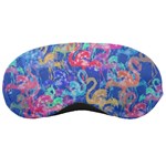 Flamingo pattern Sleeping Masks Front