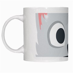 Cat Smile White Mugs by BestEmojis