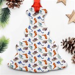 Dinosaurs pattern Ornament (Christmas Tree)  Front