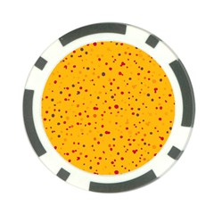 Dots Pattern Poker Chip Card Guard (10 Pack) by ValentinaDesign