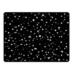 Dots Pattern Double Sided Fleece Blanket (small)  by ValentinaDesign