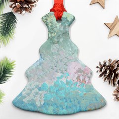 Pastel Garden Christmas Tree Ornament (two Sides) by digitaldivadesigns