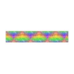 Painted Rainbow Pattern Flano Scarf (mini) by Brini