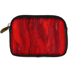 Stone Red Volcano Digital Camera Cases by Mariart