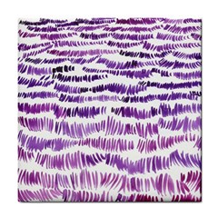 Original Feather Opaque Color Purple Tile Coasters by Mariart