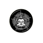 Ornate Buddha Hat Clip Ball Marker (10 pack) Front