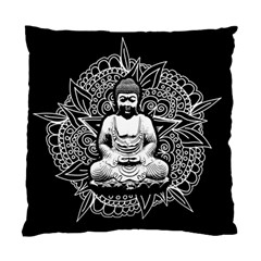 Ornate Buddha Standard Cushion Case (one Side) by Valentinaart