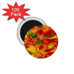 Leaves Texture 1 75  Magnets (100 Pack)  by BangZart