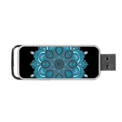 Ornate Mandala Portable Usb Flash (one Side) by Valentinaart