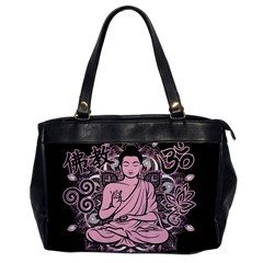 Ornate Buddha Office Handbags by Valentinaart