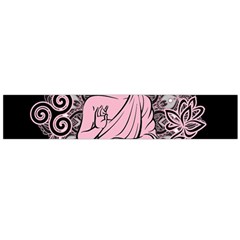 Ornate Buddha Flano Scarf (large) by Valentinaart