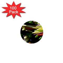 Bright Peppers 1  Mini Buttons (100 Pack)  by BangZart