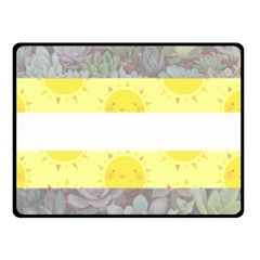 Cute Flag Fleece Blanket (small) by TransPrints