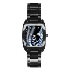 Motorcycle Details Stainless Steel Barrel Watch by BangZart