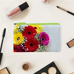 Flowers Gerbera Floral Spring Cosmetic Bag (xs) by BangZart