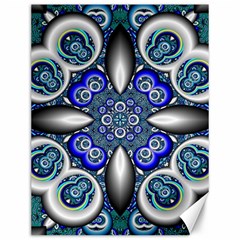 Fractal Cathedral Pattern Mosaic Canvas 12  X 16   by BangZart