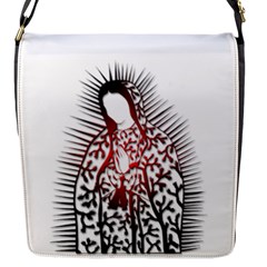 Joshua Tree Guadalupe Flap Closure Messenger Bag (small) by JoshuaTreeClothingCo