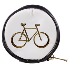 Elegant Gold Look Bicycle Cycling  Mini Makeup Bags by yoursparklingshop